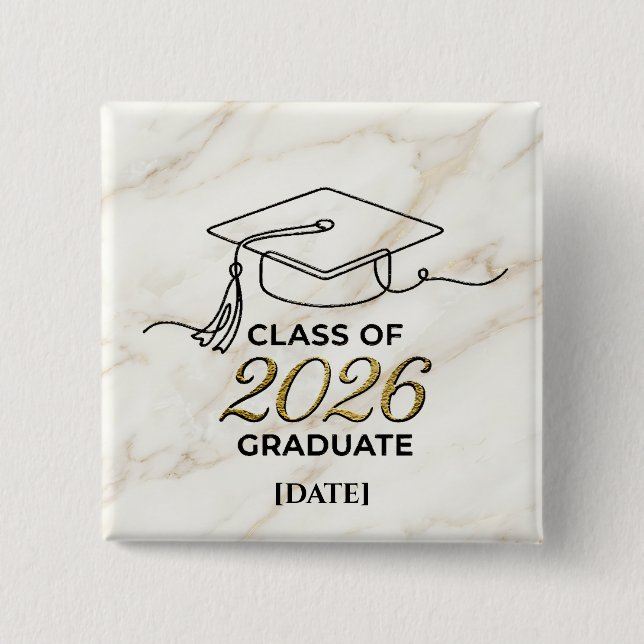 Graduation Class of 2026 / Pin Graduación Knapp (Framsida)