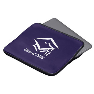 Graduation Class of 20?? NVYWHT Customize Year Laptop Fodral