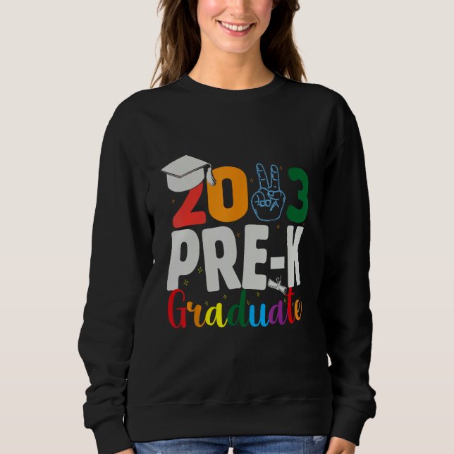 Graduation Day Pre K Graduate Last Day of School 6 T Shirt (Framsida)
