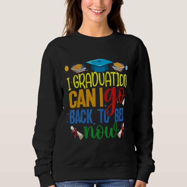Graduation  For Him Her 2023 High School College T Shirt (Framsida)