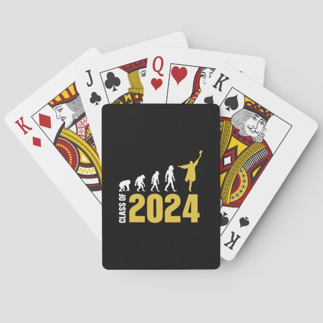 Graduation Gift | Class Of 2024 Casinokort (Baksidan)