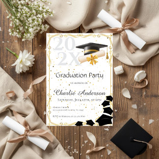 Graduation Invitation Inbjudningar