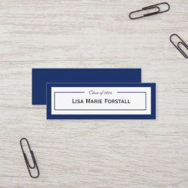 Graduation Name Card Mini Visitkort