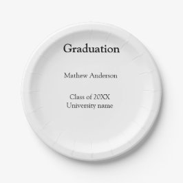 Graduation name class of 20XX university name simp