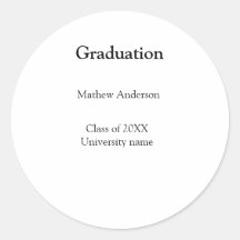 Graduation name class of 20XX university name simp