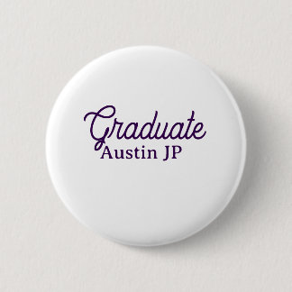 Graduation name purple simple minimal stylish call knapp