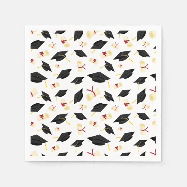 Graduation Paper Napkins Pappersservett (Framsidan)