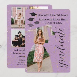 Graduation Party Invitation Card Inbjudningar