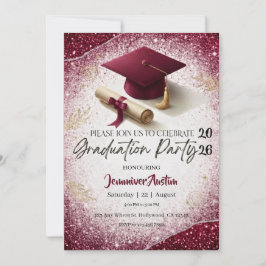 Graduation Party Invitation Inbjudningar
