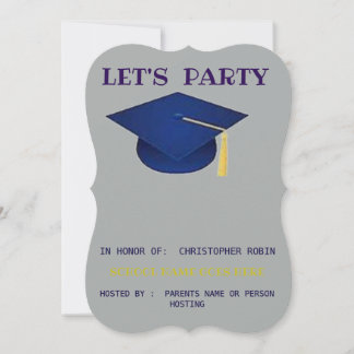 GRADUATION PARTY INVITE INBJUDNINGAR