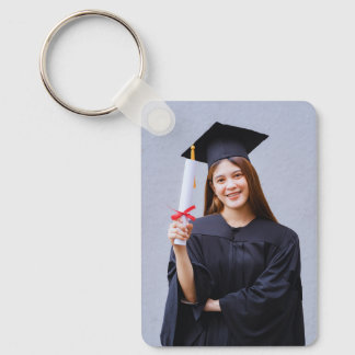 Graduation Photo Keychain Nyckelring
