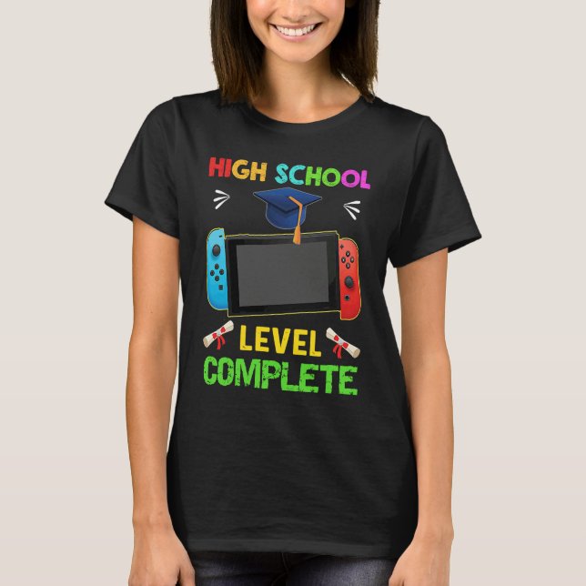 Graduation   Senior Gamer  2023 Grad T Shirt (Framsida)