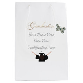 Graduation with Custom Name Date and Qualification