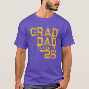 Graduerande Pappa Klass 2026 T Shirt