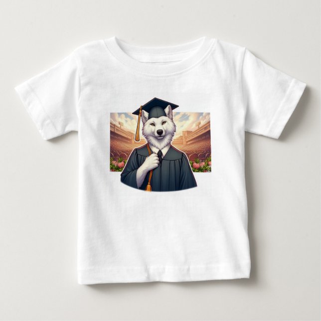 Graduerande varg t shirt (Framsida)