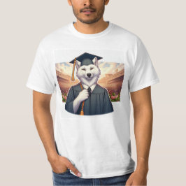 Graduerande varg t shirt