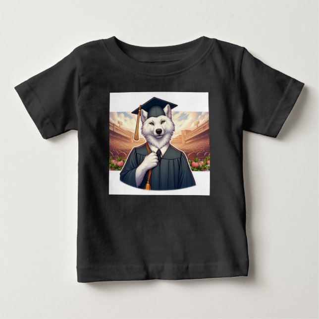 Graduerande varg t shirt (Framsida)