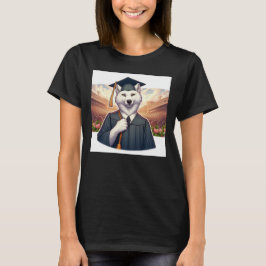 Graduerande varg t shirt