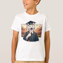 Graduerande varg t shirt