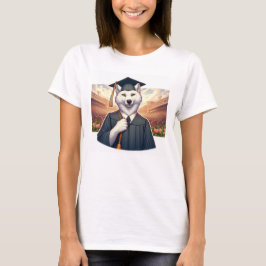 Graduerande varg t shirt