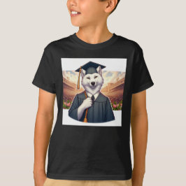 Graduerande varg t shirt