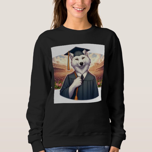 Graduerande varg t shirt (Framsida)