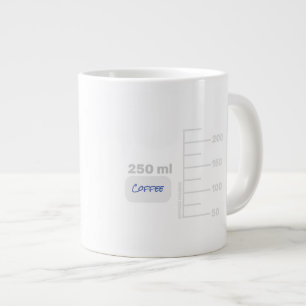 Graduerat lab Beaker Coffee Mugg Science Älskare Jumbo Mugg