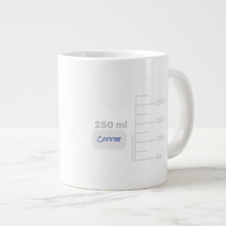 Graduerat lab Beaker Coffee Mugg Science Älskare Jumbo Mugg
