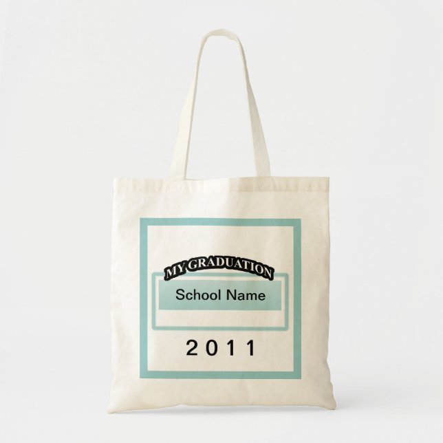 Graduerings Totebags Tygkasse (Framsidan)