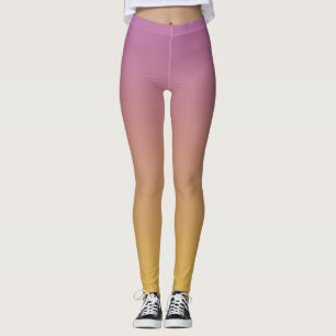 Gradvis Lila & Guld Leggings