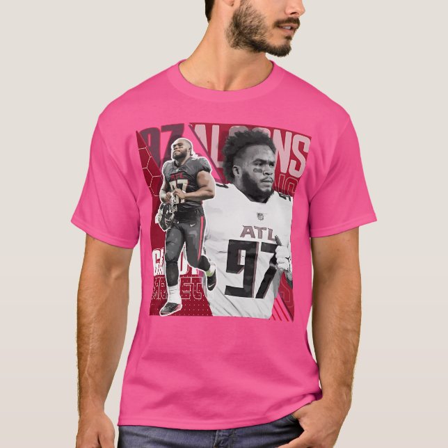 Grady Jarrett Football Shirt Tapestry 2 T (Framsida)