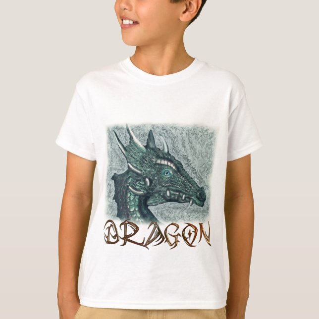 Graelle, hon Dragon Fantasy Art T-shirt (Framsida)