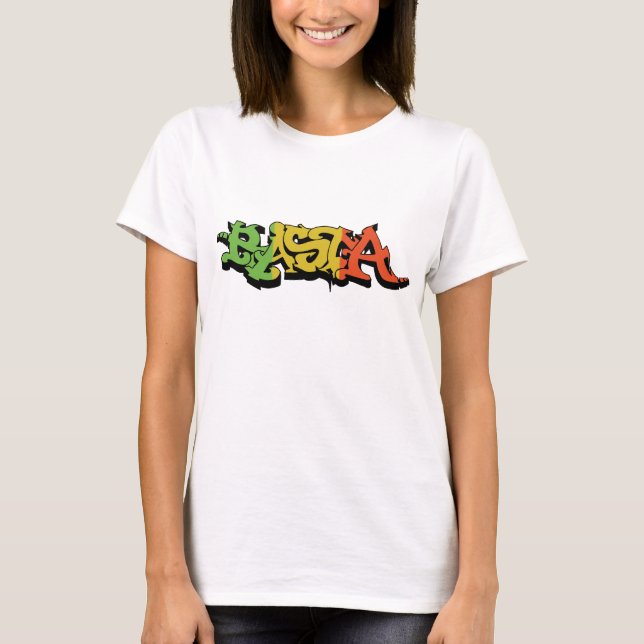 Graf Rasta Skjorta med Reggaefärger Tröja (Framsida)