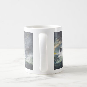 Graf Spee skriver in Indiska oceanen 3rd November Kaffemugg