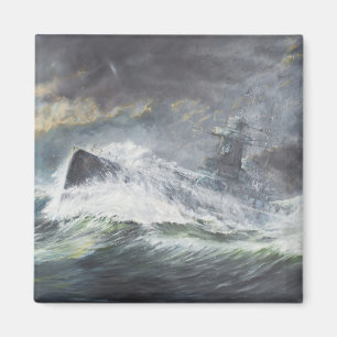 Graf Spee skriver in Indiska oceanen 3rd November Magnet