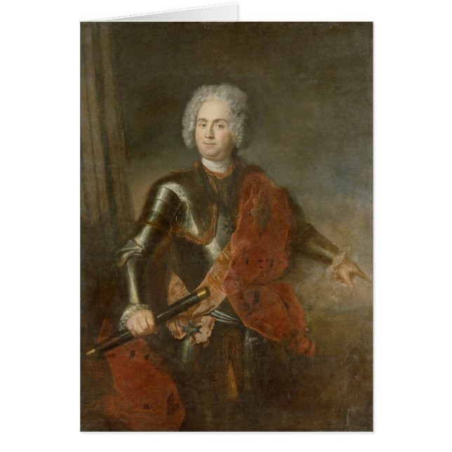 Graf von Schwerin Hälsningskort (Framsidan)