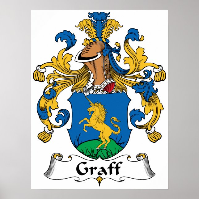Graff Family Crest Poster (Framsidan)