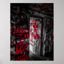 Graffibunbunker Bunker Odiorne State Park Poster