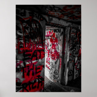 Graffibunbunker Bunker Odiorne State Park Poster