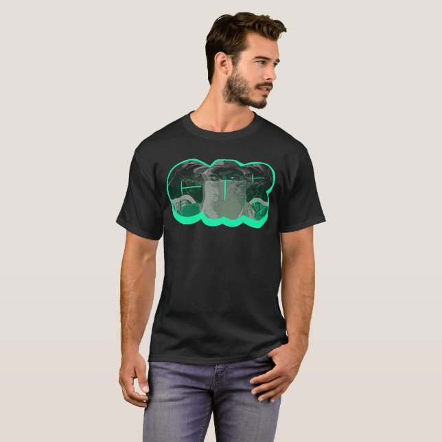 Graffik för KAST för NINJA för CABVASQUEZ-CAB Tee Shirt (Hel framsida)