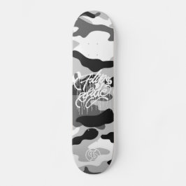 GRAFFIT DRIPPPAINT MINI SKATEBOARD BRÄDA 18,5 CM