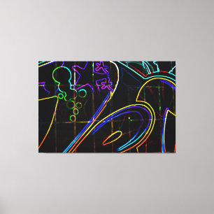 Graffiti 10 60 x 40 (150 x 100 cm) waccna canvastryck