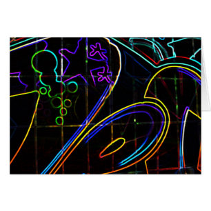 Graffiti 10 gccnm hälsningskort