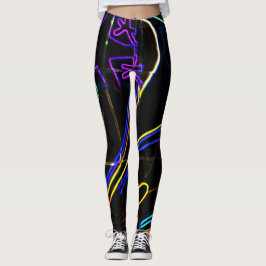 Graffiti 10 lem leggings