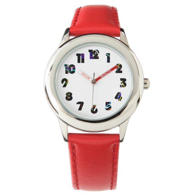 Graffiti 10 Number Overlay waa Armbandsur (Framsida)
