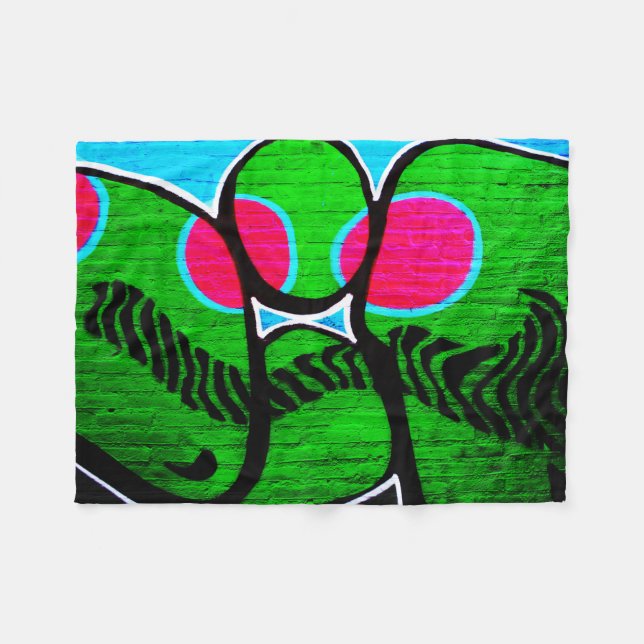 Graffiti 12 fbcnm fleecefilt (Framsidan (Horisontell))