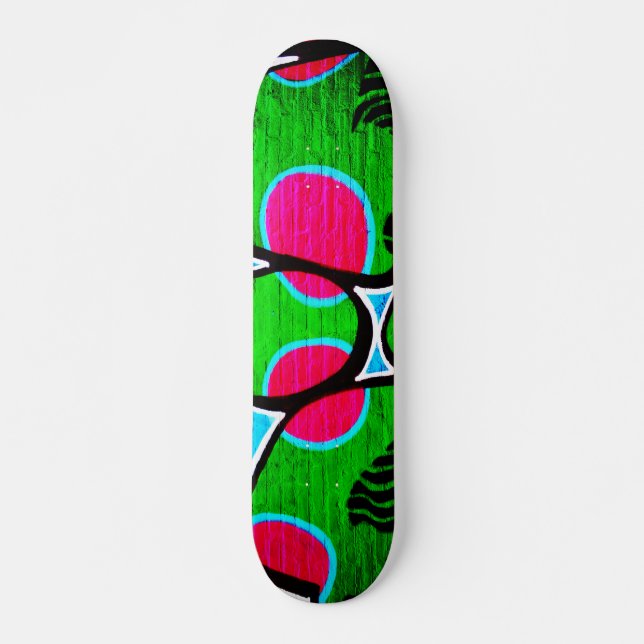 Graffiti 12 sdcna mini skateboard bräda 18,5 cm (Framsida)