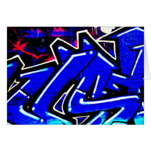 Graffiti 13 gccna hälsningskort