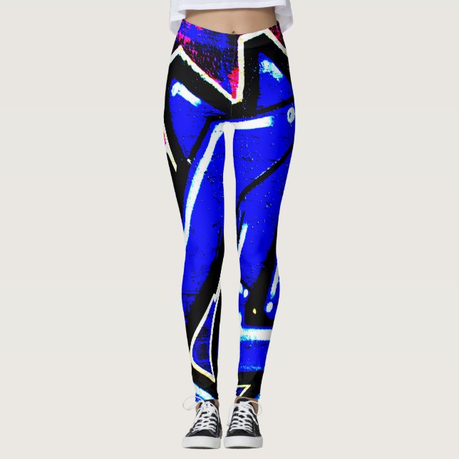 Graffiti 13 lecnm leggings (Framsida)
