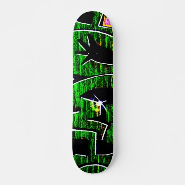 Graffiti 18 sdcn mini skateboard bräda 18,5 cm (Framsida)